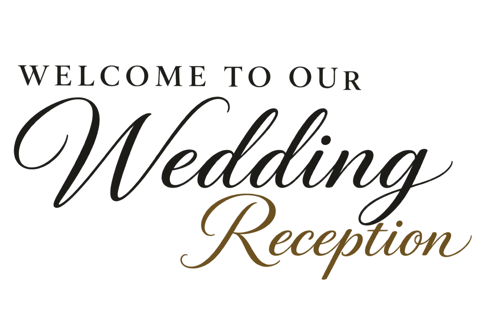 Welcome to Our Wedding Party